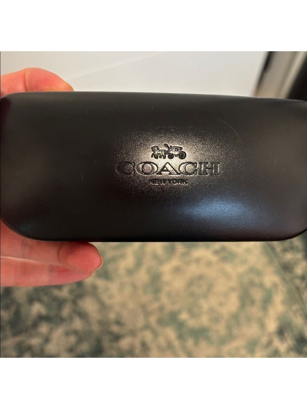 Coach Black hard shell Eyewear Case sunglasses/eyeglasses case - Picture 7 of 14